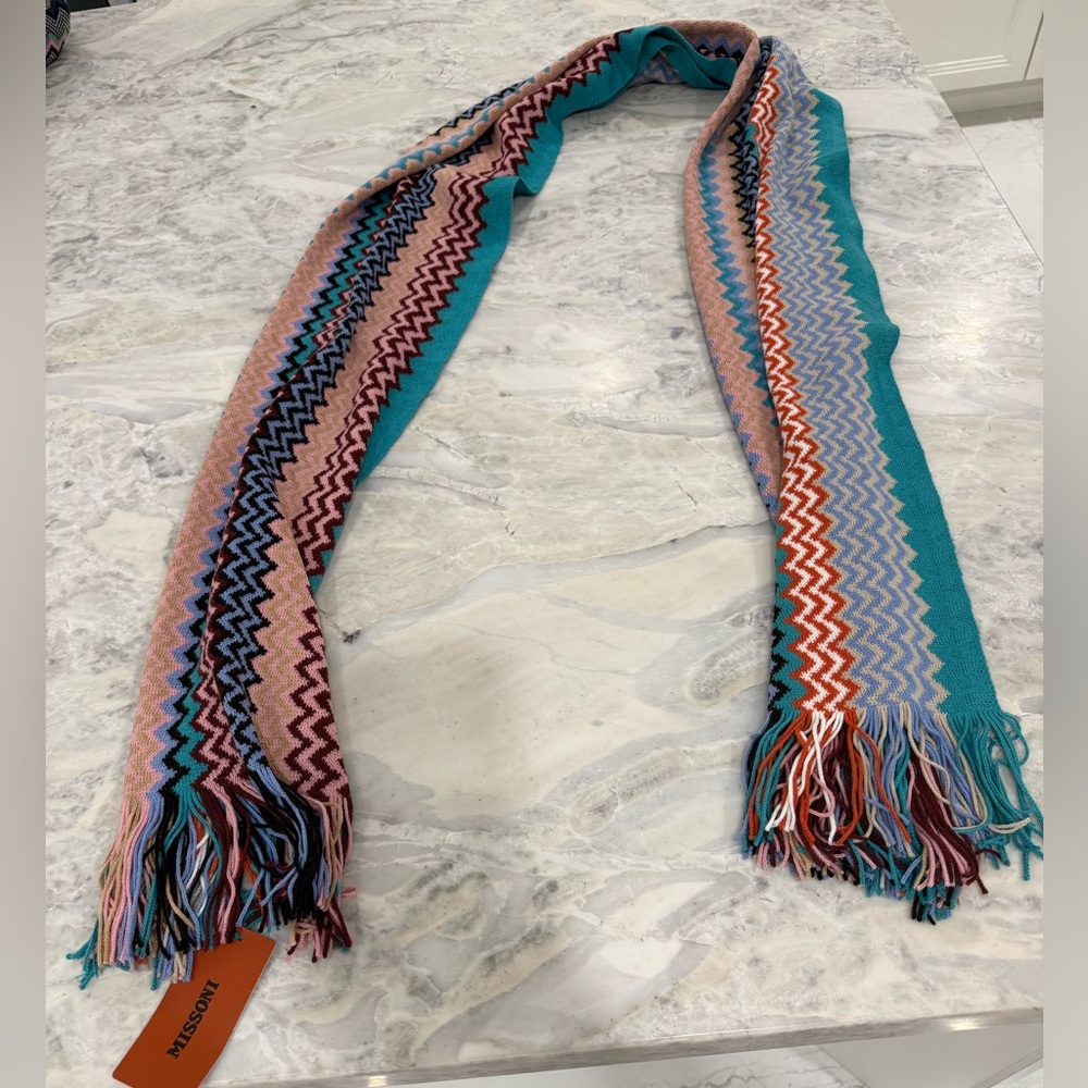 🩵NWT Missoni Multicolor Scarf